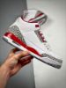 Picture of Air Jordan 3 White/Light Curry-Cardinal Red-Cement Grey For Sale