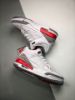 Picture of Air Jordan 3 “Katrina” White/Cement Grey/Black-Fire Red