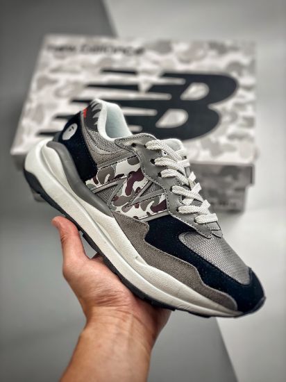 Picture of BAPE x New Balance 57/40 “Black/Grey” For Sale