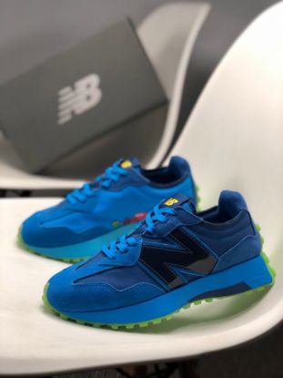 Picture of Jolly Ranchers x New Balance 327 Blue/Yellow For Sale