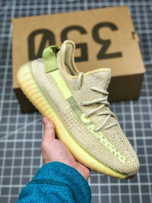Picture of adidas Yeezy Boost 350 V2 ‘Flax’ FX9028 For Sale