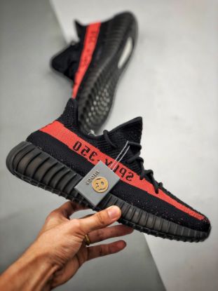 Picture of adidas Yeezy Boost 350 V2 “Black/Red” BY9612 For Sale
