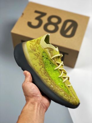 Picture of adidas Yeezy Boost 380 Hylte Glow FZ4990 For Sale