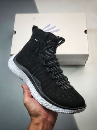 Picture of Curry 4 Flotro Grey Black For Sale
