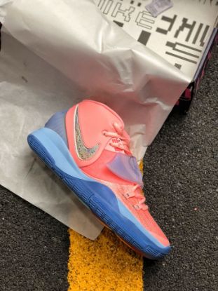 Picture of Concepts x Nike Kyrie 6 “Khepri” Pink Tint/Guava Ice CU8879-600 For Sale