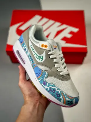 Picture of Nike Air Max 1 Golf Play To Live White/Teal-Purple DV1407-100 For Sale