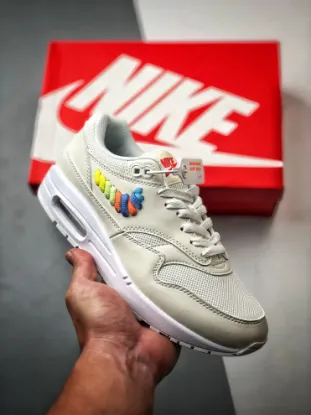 Picture of Nike Air Max 1 Rainbow Swoosh FN4782-100