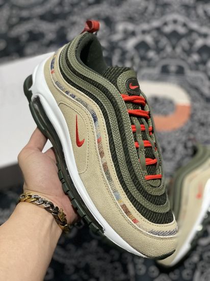 Picture of Pendleton x Nike Air Max 97 By You Black Olive For Sale