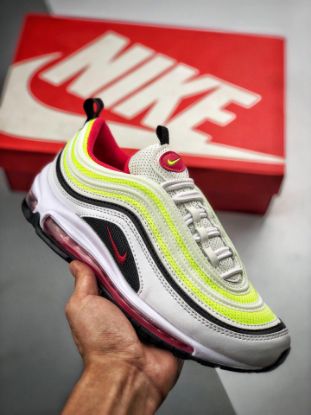Picture of Nike WMNS Air Max 97 White/Rush Pink-Black-Volt For Sale