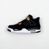 Picture of Air Jordan 4 “Royalty” Black/Metallic Gold-White For Sale