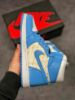 Picture of Supreme x Air Jordan 1 High Stars University Blue For Sale