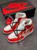 Picture of Supreme x Air Jordan 1 High Stars Varsity Red For Sale