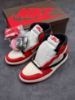 Picture of Travis Scott x Air Jordan 1 High OG “Chicago” Red White For Sale