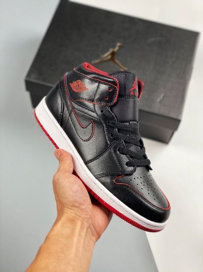 Picture of Air  Jordan 1 Mid Lance Mountain Bred For Sale