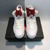 Picture of Air Jordan 6 Retro Off White/Maroon 384664-116 For Sale