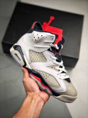 Picture of Air Jordan 6 Tinker White/Infrared 23-Neutral Grey-Sail For Sale
