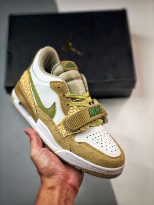 Picture of Jordan Legacy 312 Low Olive and Gold Tones DX9260-001 For Sale