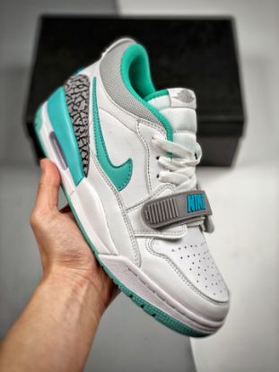 Picture of Jordan Legacy 312 Low “White Turquoise” CD7069-130 For Sale