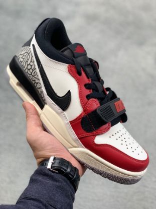 Picture of Jordan Legacy 312 Low “Chicago” White/University Red-Black For Sale