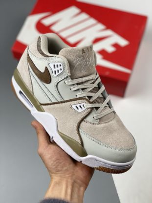 Picture of Nike Air Flight ’89 Beige/White-Gum 819665-002 For Sale