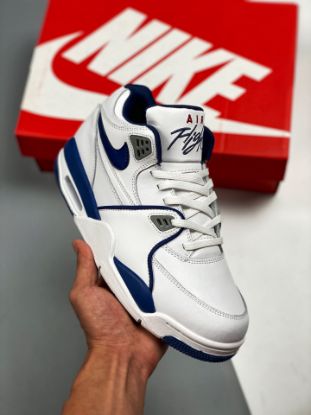 Picture of Nike Air Flight 89 White/Court Purple CN0050-101 For Sale