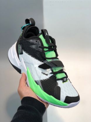Picture of Jordan Why Not Zer0.3 Black White Green For Sale