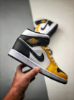 Picture of Air Jordan 1 Mid Yellow Ochre/Black-White DQ8426-701