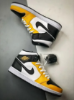 Picture of Air Jordan 1 Mid Yellow Ochre/Black-White DQ8426-701