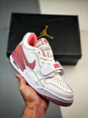 Picture of Jordan Legacy 312 Low White/Coral Chalk/Desert Berry FN3407-161 For Sale