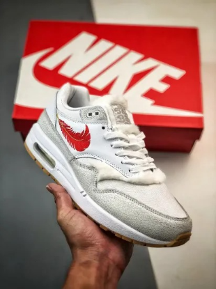 Picture of Nike Air Max 1 The Bay White/University Red FJ4451-100 For Sale